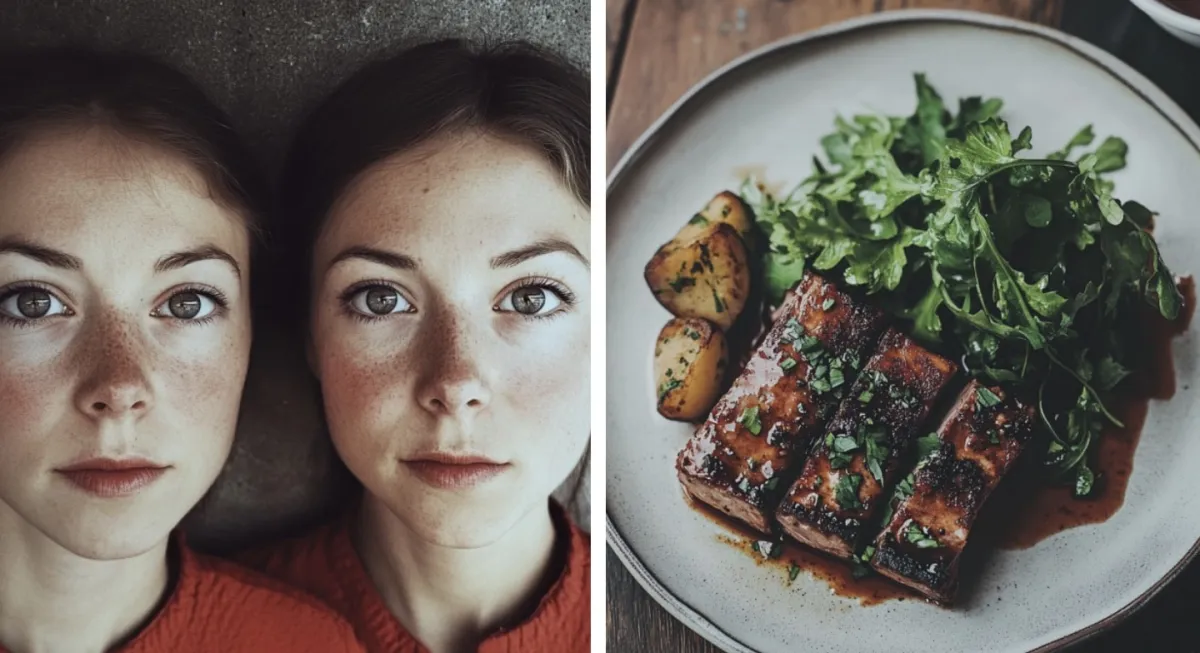 21 pares de gêmeos seguem dietas veganas e de carne separada