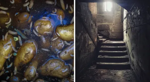 4 membros da mesma família desmaiaram de repente e morreram após entrar em porão com batatas velhas