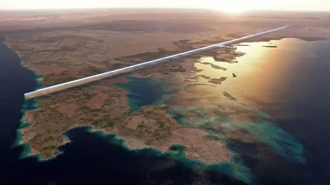 A megacidade futurista de 160 km da Arábia Saudita, “A Linha