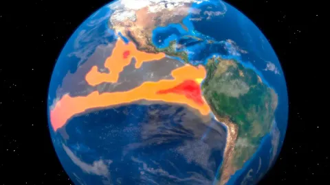 A NASA divulgou novas imagens do “Super El Niño”, que pode t