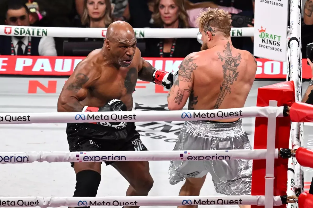A performance de Mike Tyson na luta contra Jake Paul fez com