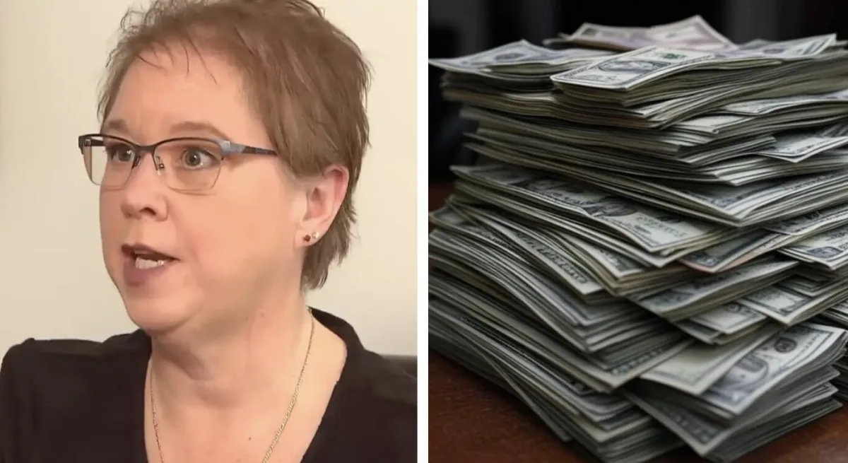 A resposta de uma mulher ao fato de seu ex-marido ganhar $27