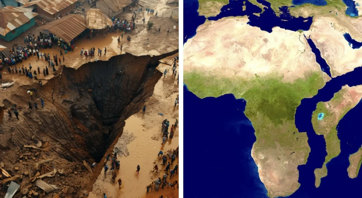 África vai se dividir em dois e formar novo oceano