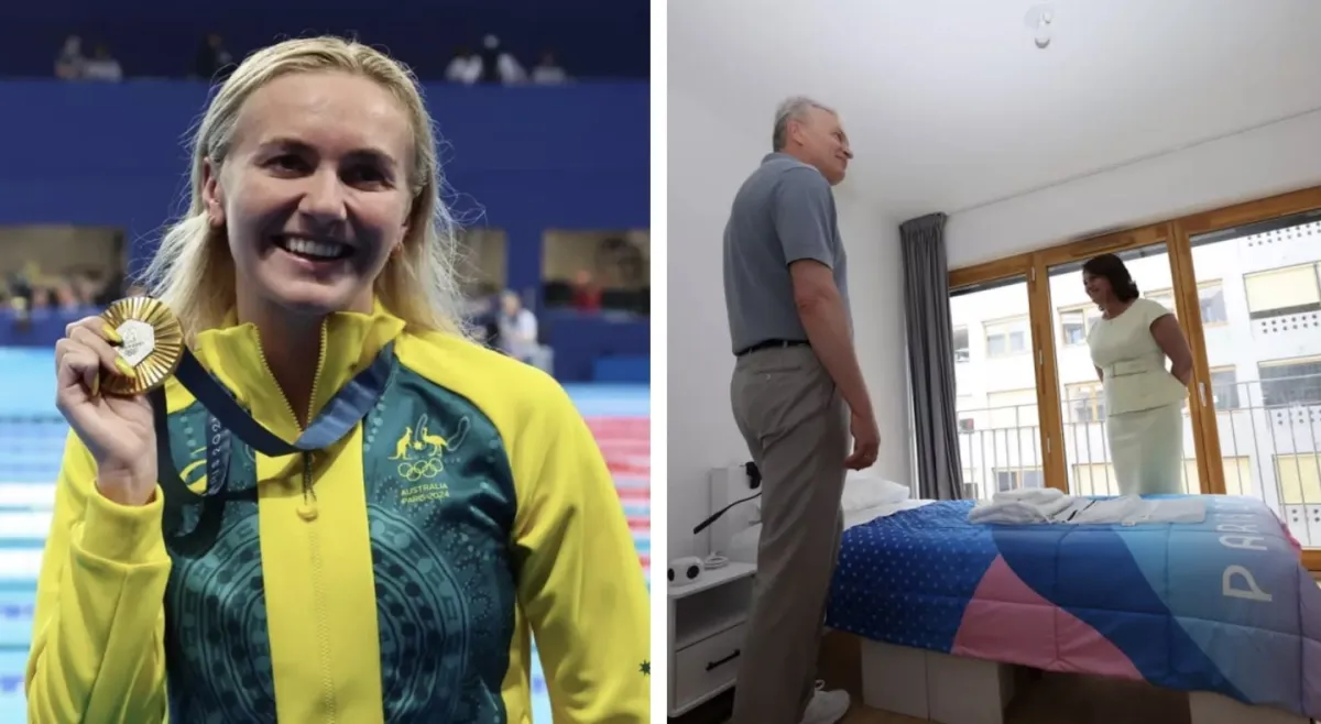 Ariarne Titmus critica condições na Vila Olímpica após ouro