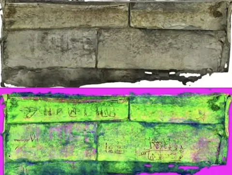 Arqueólogos descobriram uma escrita chocante dentro da Grand