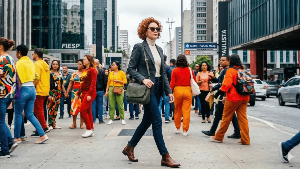 As duas cores usadas por pessoas que não buscam aprovação co