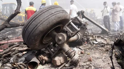 As palavras finais trágicas do piloto da Air India em um ang
