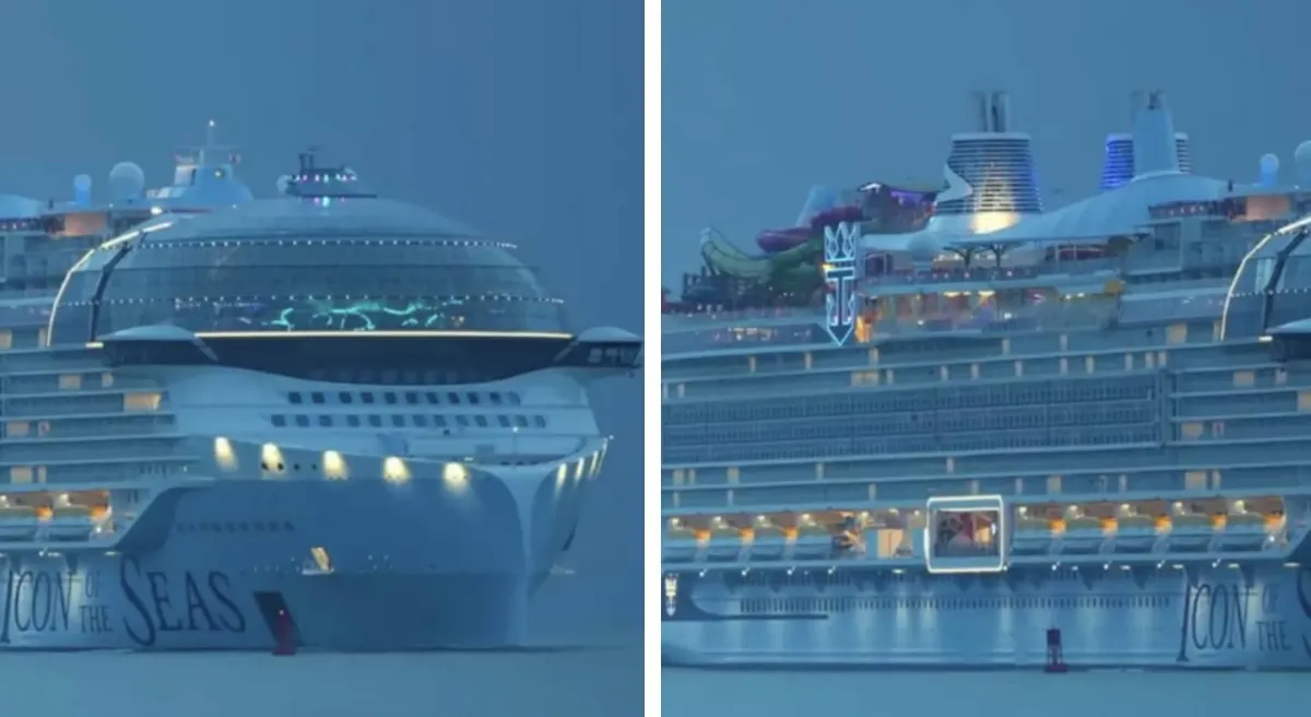 As pessoas têm uma dúvida quando o maior navio de cruzeiro d