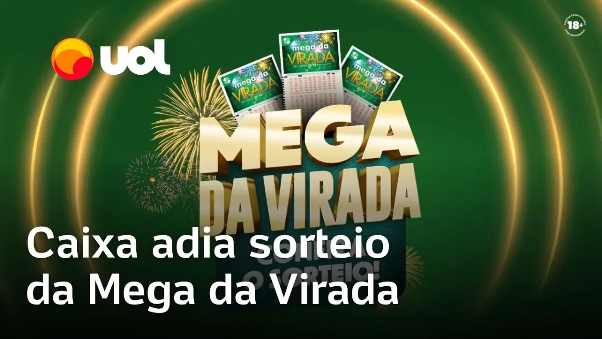 Assista AO VIVO o sorteio da Mega Sena da Virada que vai pag