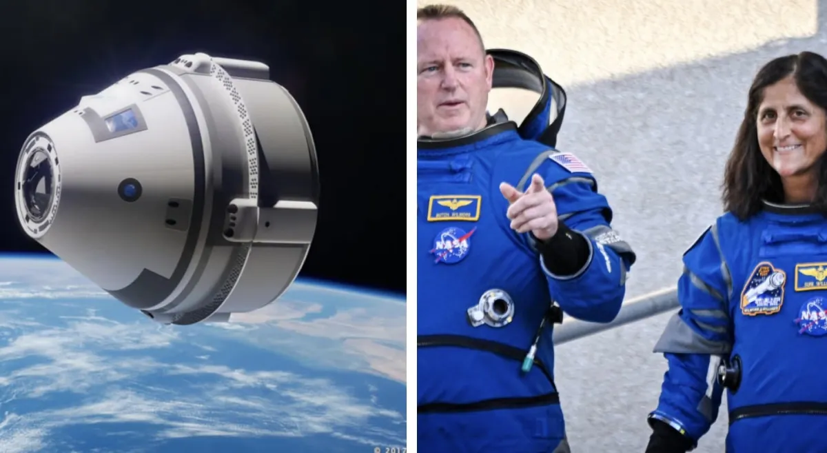 Astronautas presos no espaço após mau funcionamento da cápsu