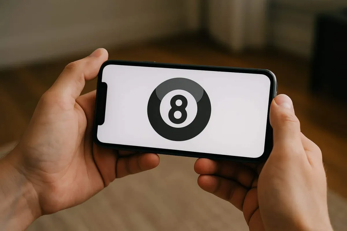 Atenção: O que realmente significa o emoji de “bola 8” sendo