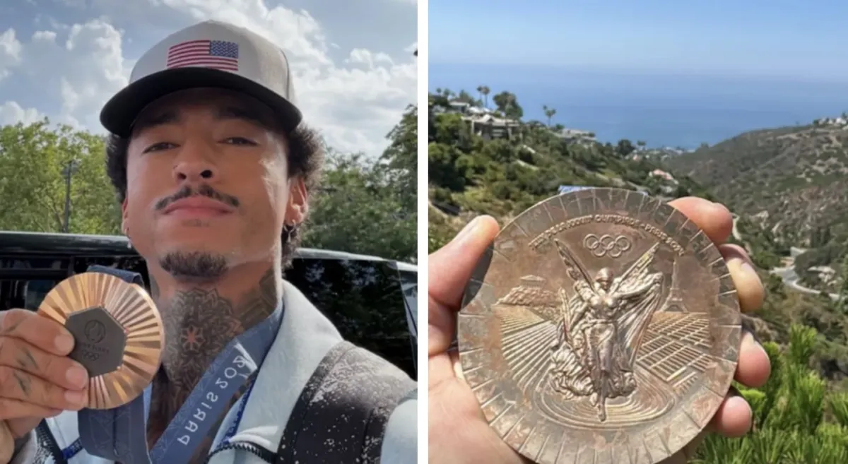 Atleta olímpico revela estado chocante de sua medalha pouco