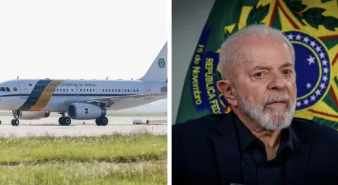 Avião de Lula tem falha e precisa retornar ao México