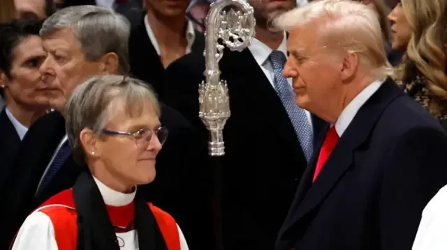 Bispa responde ao comentário de Trump após pedir que ele “te