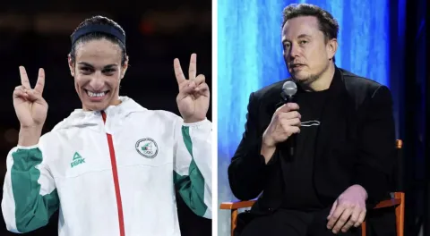 Boxeadora olímpica Imane Khelif criticou Elon Musk por um at