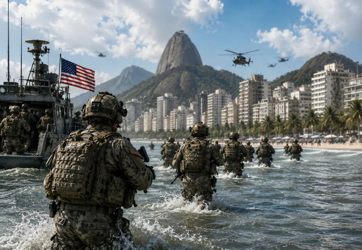 Brasil pode ser invadido pelos EUA, como aconteceu com a Ven