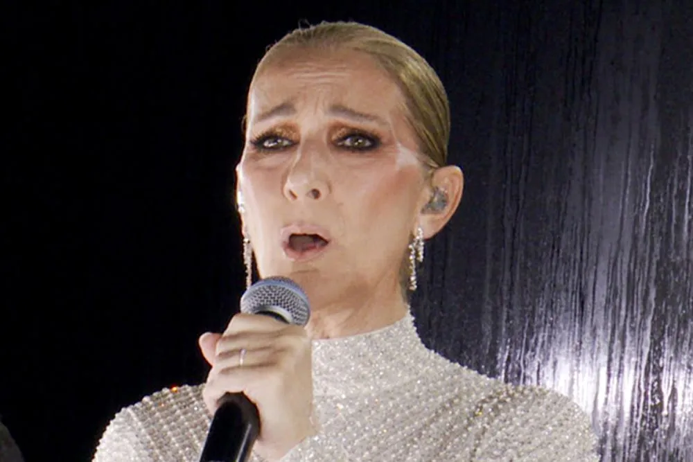 Celine Dion revela como conseguiu cantar nas Olimpíadas
