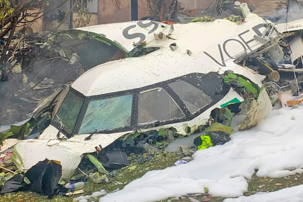 Cenipa divulga relatório preliminar da queda do avião da Voe