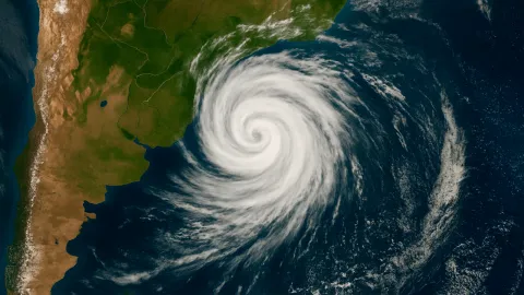 Ciclone pode se formar no Sul do Brasil nos próximos dias