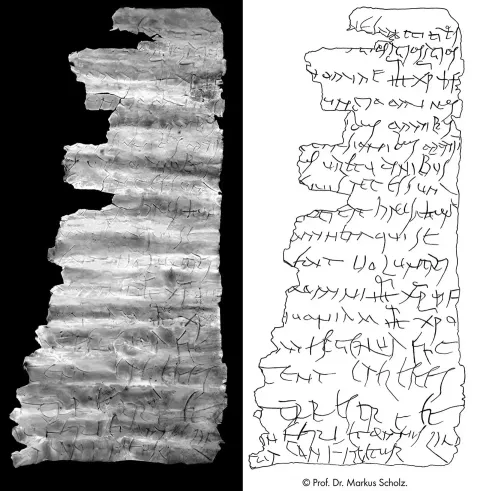 Cientistas descobrem um amuleto misterioso de 1.800 anos que