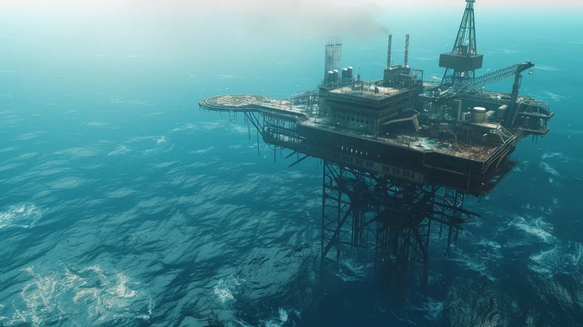 Como plataformas de petróleo são feitas no meio do mar?