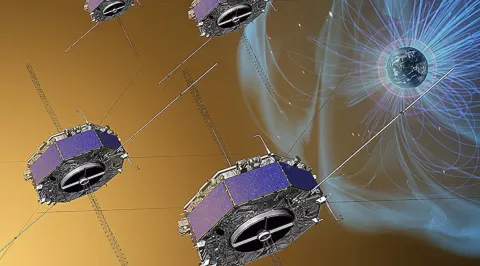 Detectam pela primeira vez uma curva magnética incomum próxi