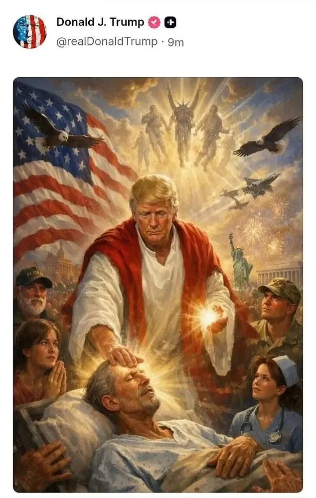 Donald Trump apresenta defesa inusitada por publicar imagem
