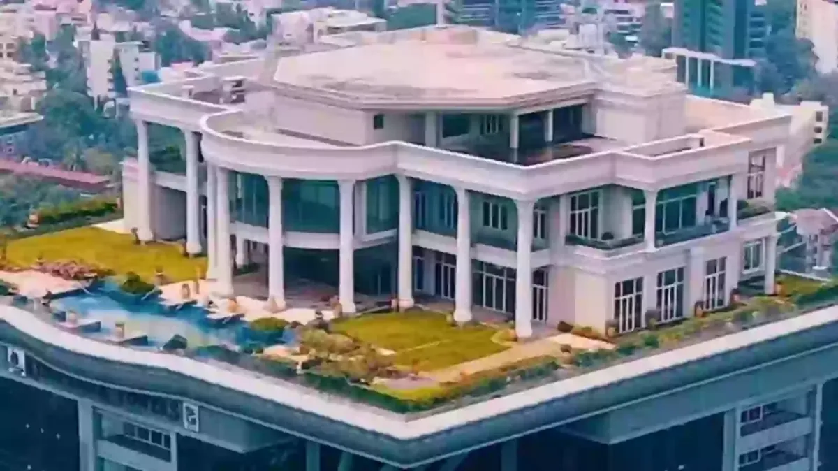 Dono de polêmica “mansão no céu” de US$ 20 milhões, construí