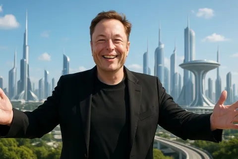 Elon Musk está construindo sua própria cidade, da qual ele q