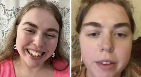 Estrela do TikTok que se assumiu como “trigênero” explica o 