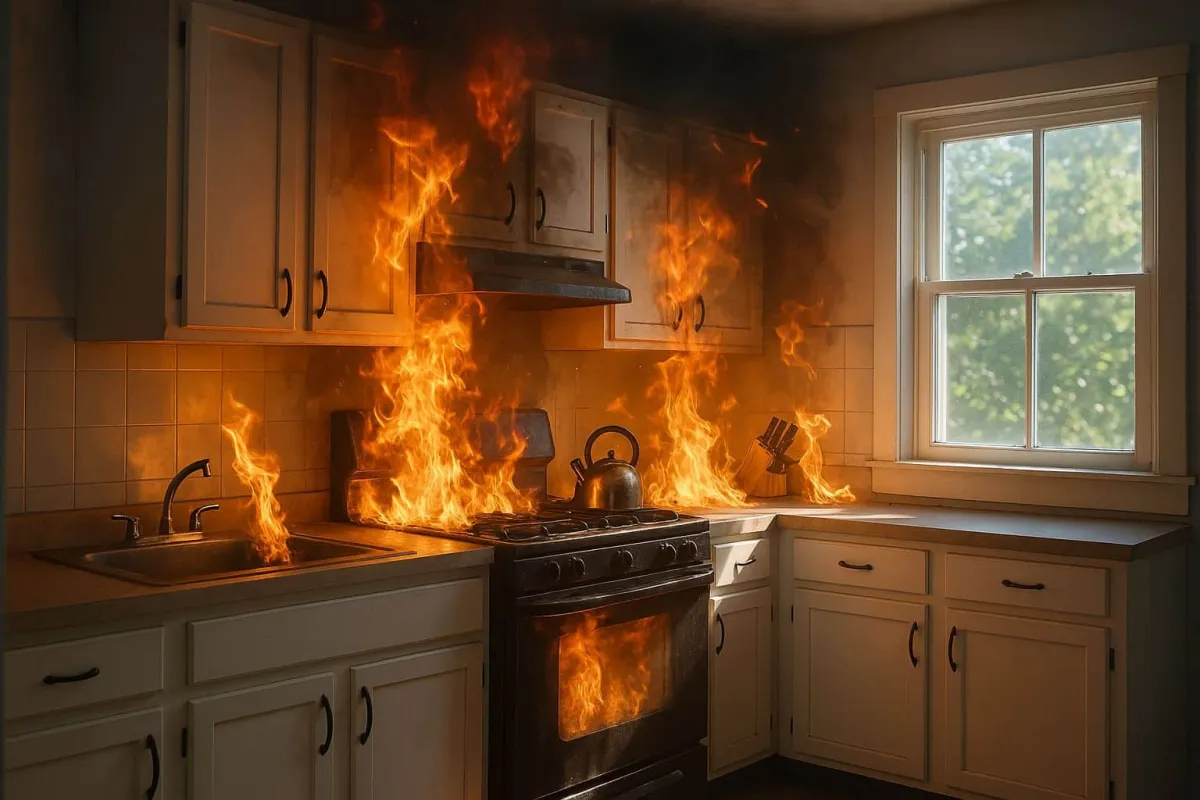 Evite incêndios na cozinha: qual eletrodoméstico você deve l