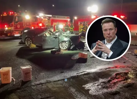 Família culpa Elon Musk após filho morrer enquanto Tesla est