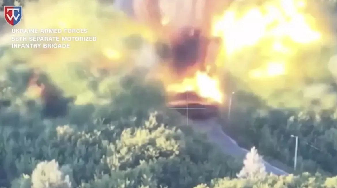 Filmagem inacreditável mostra momento em que a Ucrânia explo