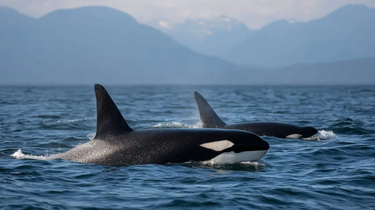 Gravação assustadora de orcas imitando voz humana deixa pess