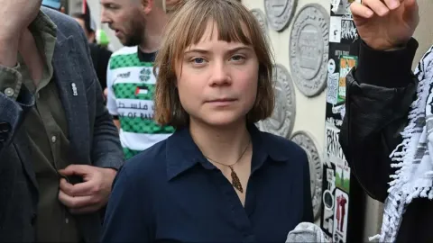 Greta Thunberg dá resposta contundente ao alerta de Trump, e