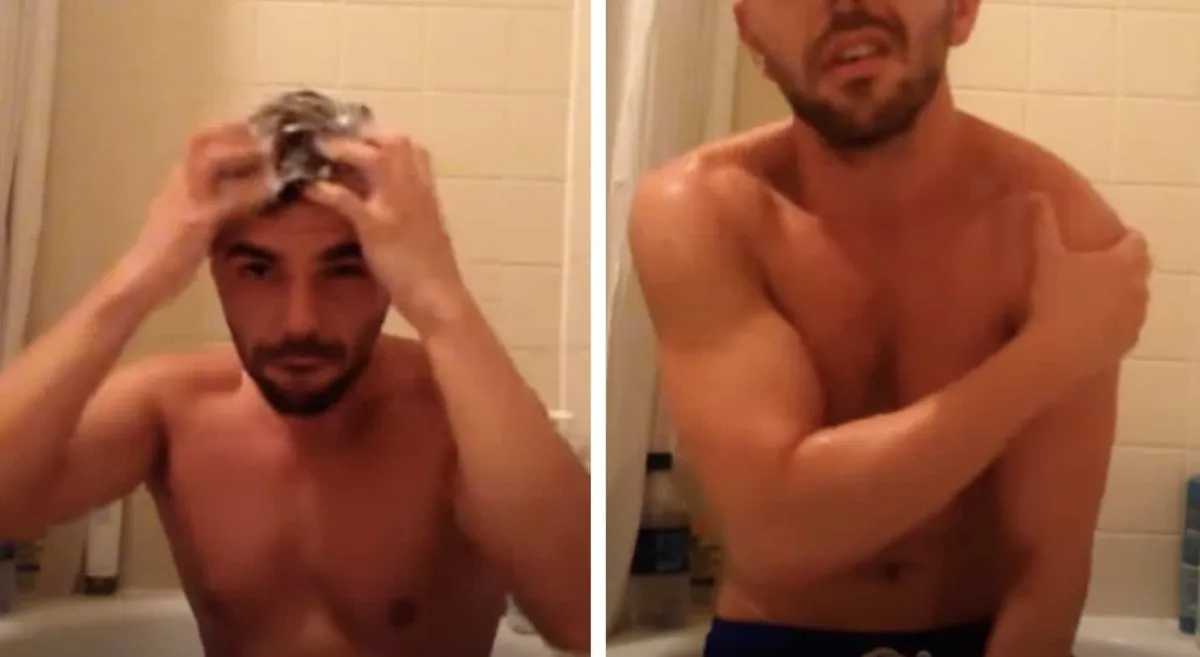 Homem capturou o momento exato em que sofreu ataque cardíaco