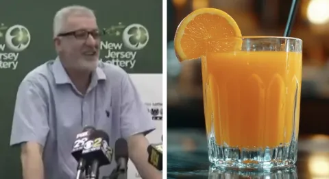 Homem que foi devolver suco de laranja na loja saiu com $ 31