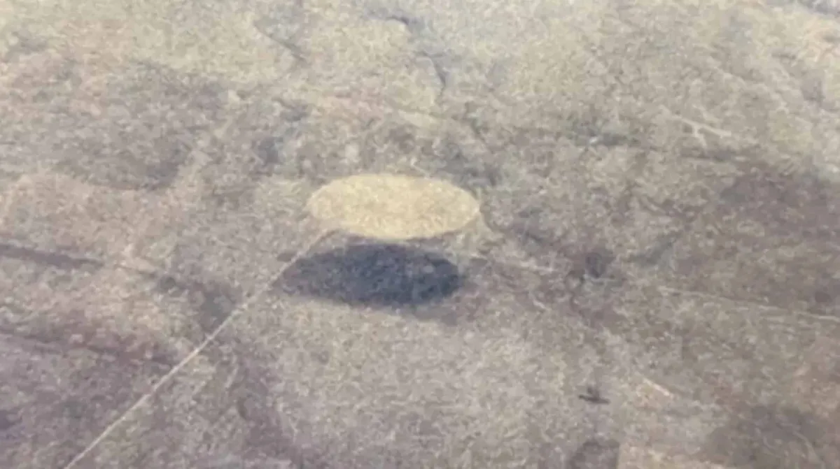 Imagem recém-divulgada afirma mostrar ‘OVNI de 300 metros de