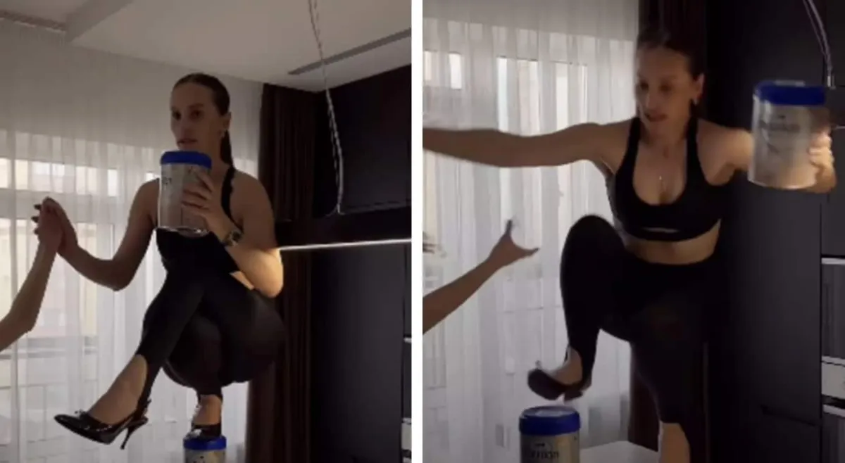 Influenciadora quebra a coluna após tentar desafio viral ins