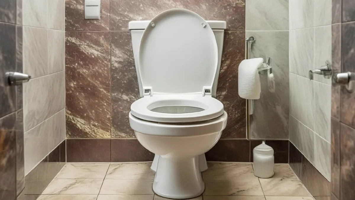 Isso é o que acontece ao não fechar a tampa do vaso sanitári