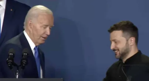 Joe Biden confunde Zelensky com Putin em gafe