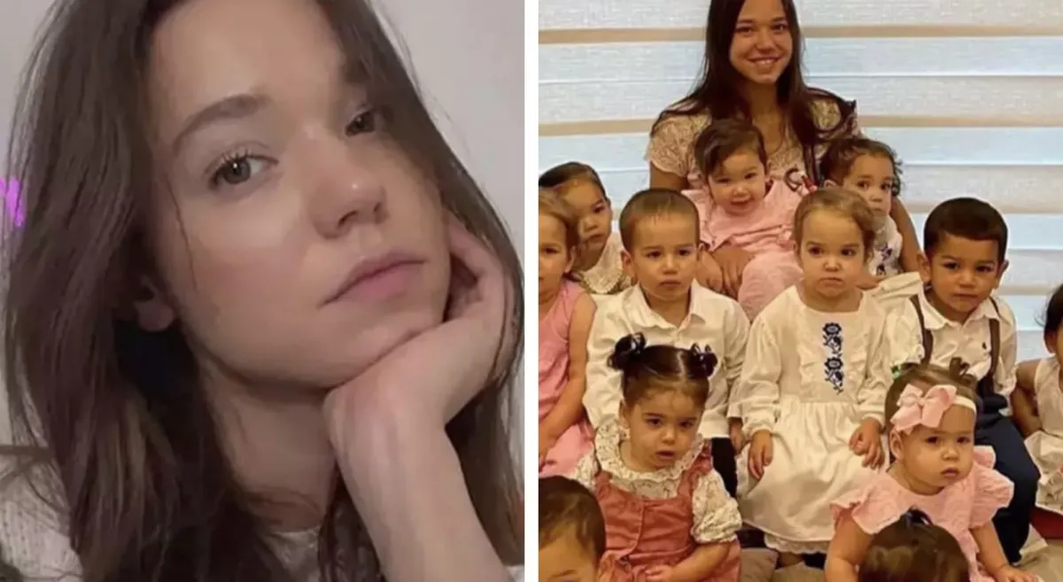 Mãe de 26 anos com 22 filhos biológicos diz que planeja ter