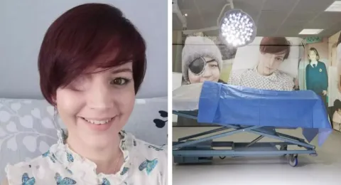 Mãe se torna a primeira mulher a ser dissecada ao vivo na TV