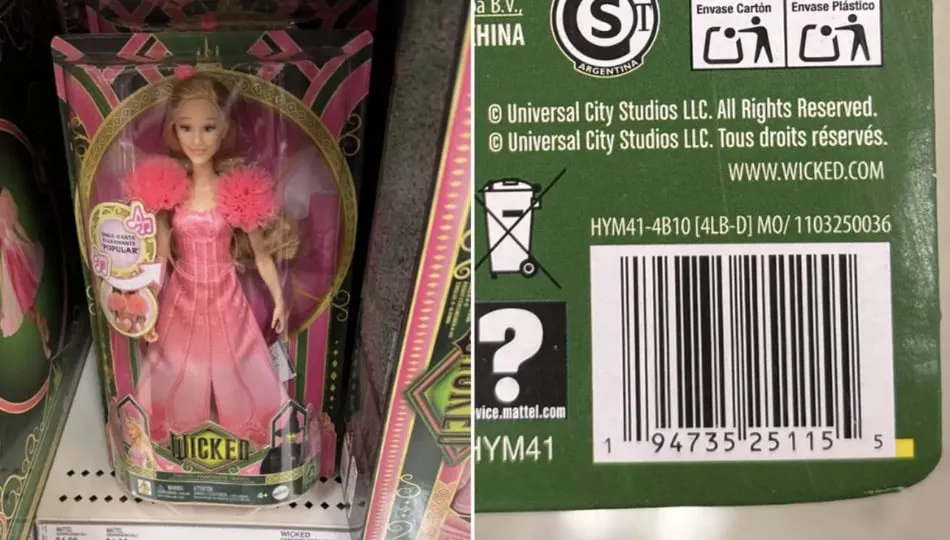Mattel pede desculpas após caixas de bonecas de ‘Wicked’ col
