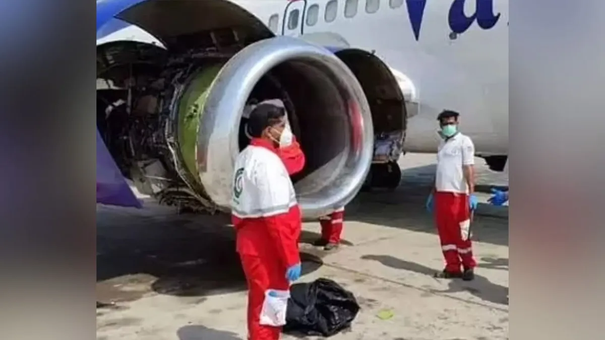 Mecânico sugado por motor de avião é morto em acidente horrí