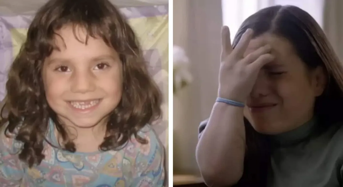 Menina adotada, acusada de ser uma mulher de 22 anos, fez te