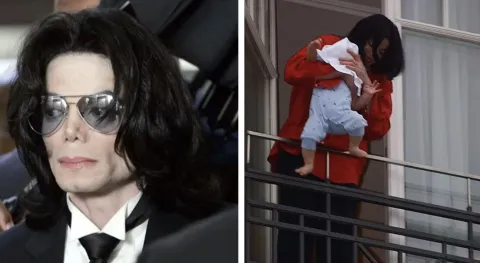 Michael Jackson explicou por que pendurou seu próprio bebê n
