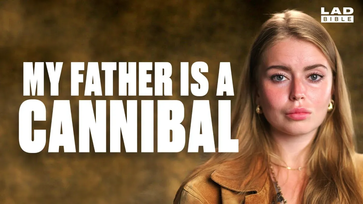 Mulher cujo pai é um dos canibais mais notórios do mundo rel