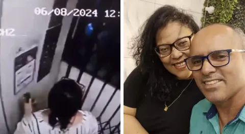 Mulher morre após elevador despencar 5 andares enquanto seu 