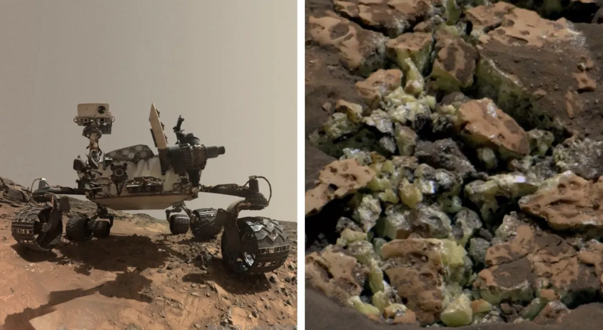 NASA encontra enxofre puro em Marte e intriga cientistas